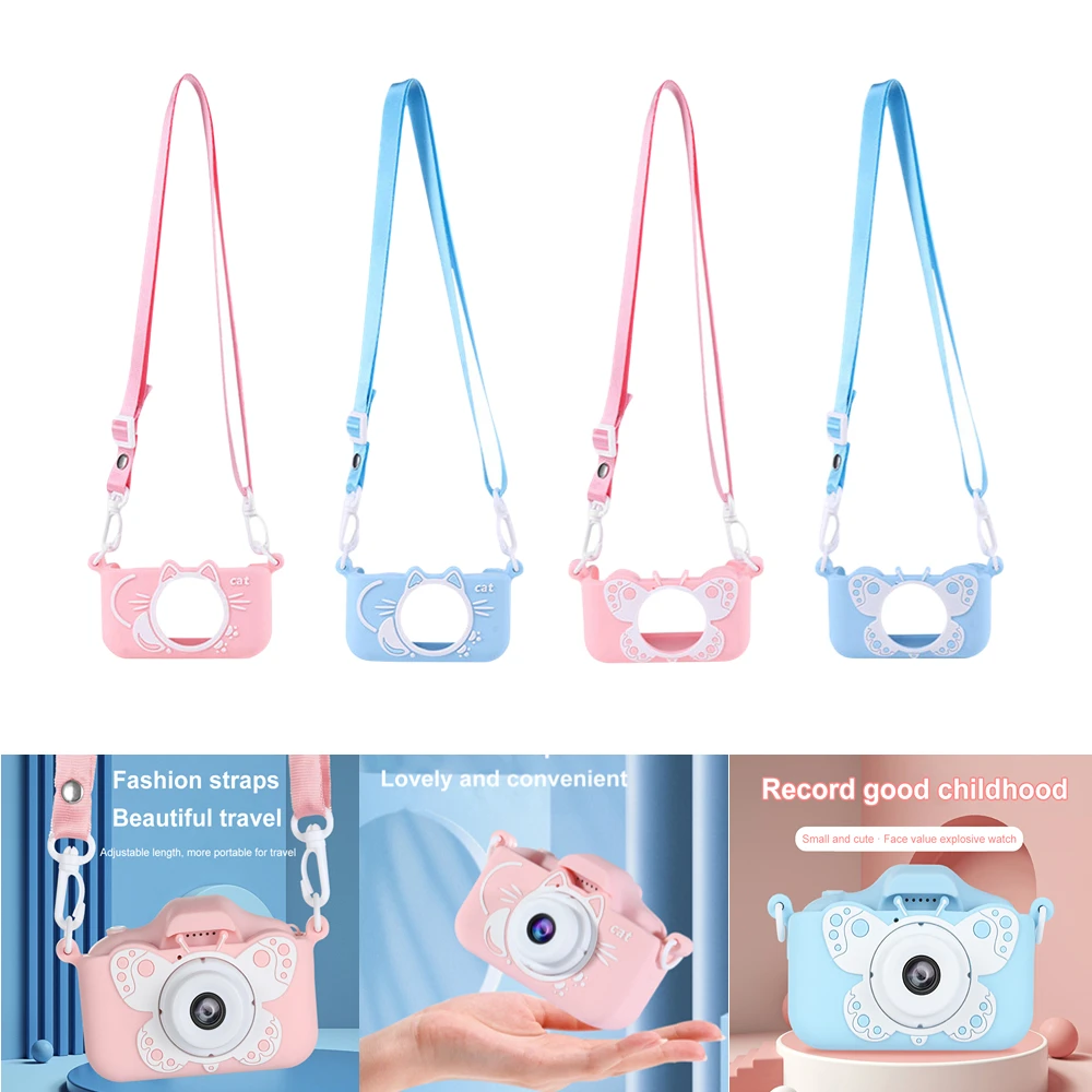 

Защитный чехол для детской камеры, чехол для X7 X8, аксессуары, силиконовый чехол, милые Мультяшные игрушки, чехол для детской камеры для фотос...