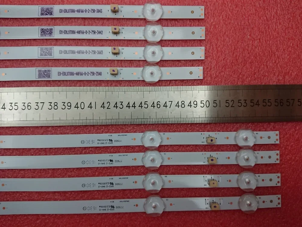 Комплект Из 8 Светодиодных Лент Для 55PFL5601 55W5S1P 55W6S1P LB55084 UDULEDLXT006 UDULEDLXT005 UDULEDOGS059