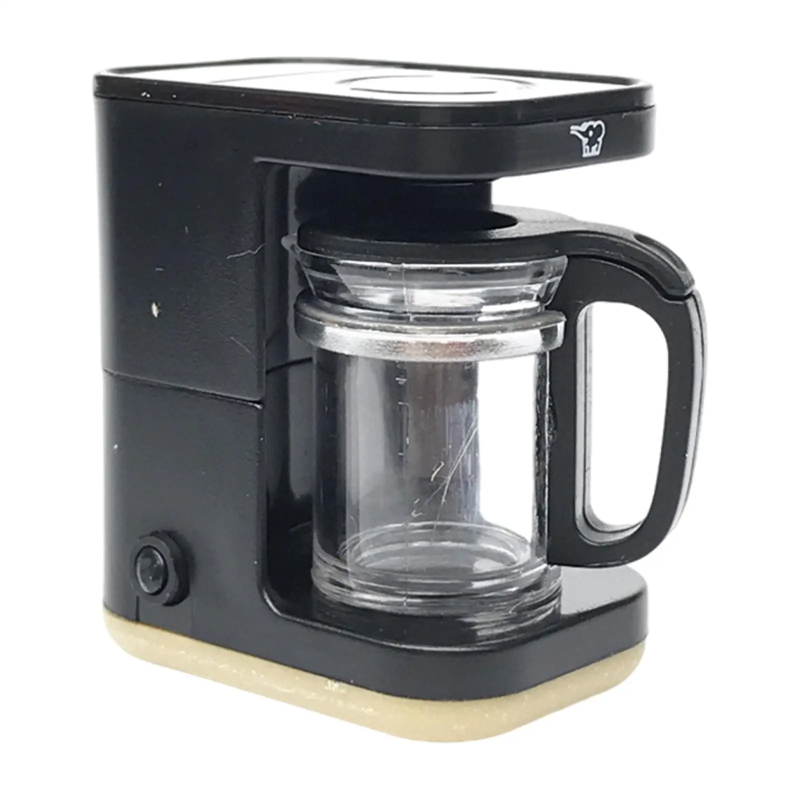 

1:12 Scale Coffee Maker Kitchen Manchine Dollhouse Scenery Mini Oranments