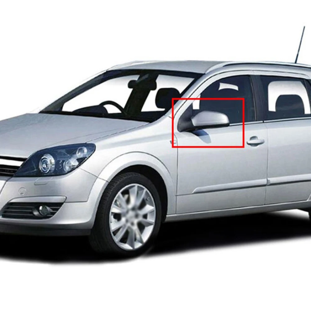 

Крыло двери Зеркала чехол для Opel Astra H MK5 ABS Крыло двери Зеркала Новинка 04-09 серебристо-серый LHS автомобильные аксессуары