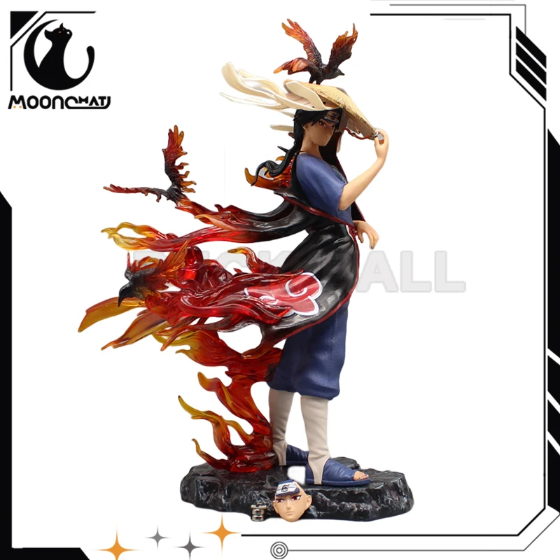

29cm Naruto Anime Figures Uchiha Itachi Figurine Pvc Statue Collection Model Doll Toys For Kids Desk Decoration Children Gifts