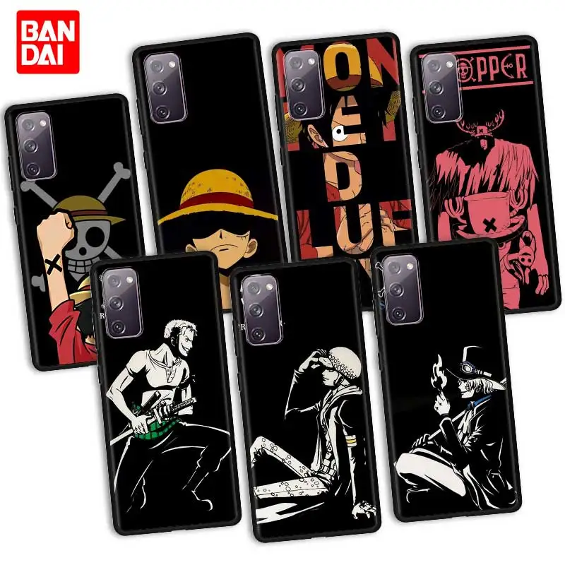 

Anime One Piece Zoro Luffy Phone Case for Samsung Galaxy S20 FE S21 S10 S9 Plus Ultra 5G S20fe S21fe S20ultra Cover Silicone