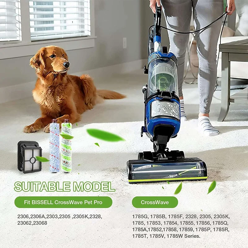 Аксессуары для Bissell Crosswave Brush Roller и очищающий Сменный фильтр серии 1866 1785 2052 1713 |