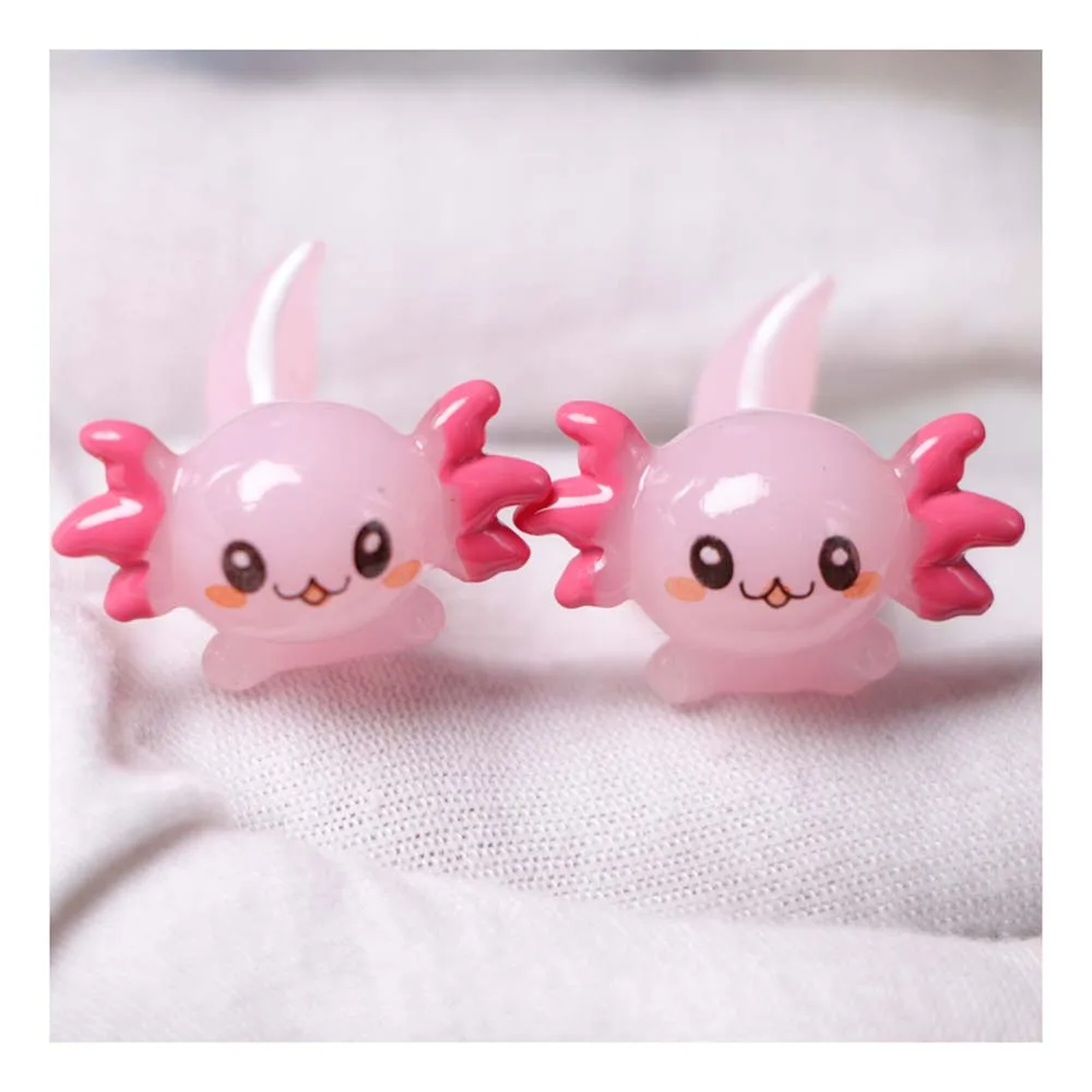 

Marine Animal Axoloti Shark Whale Sea Fish Charms Figurine Miniature Fairy Garden Decoration DIY Accessories Home Decor Toy