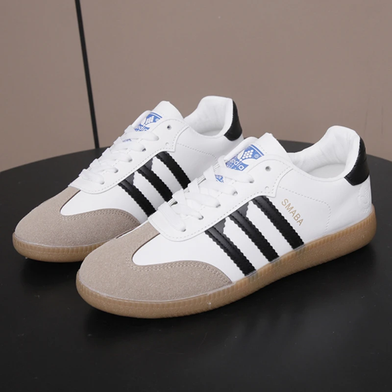 

Женские кожаные кроссовки, низкие дышащие, Вулканизированная подошва, Повседневная модная теннисная обувь, 2022