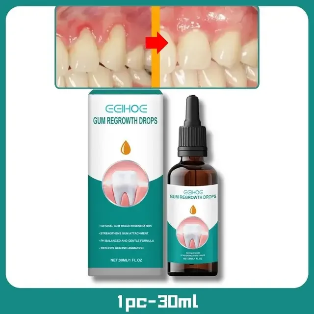 Сыворотка для быстрого восстановления десен эффективно снимает аллергию зубов