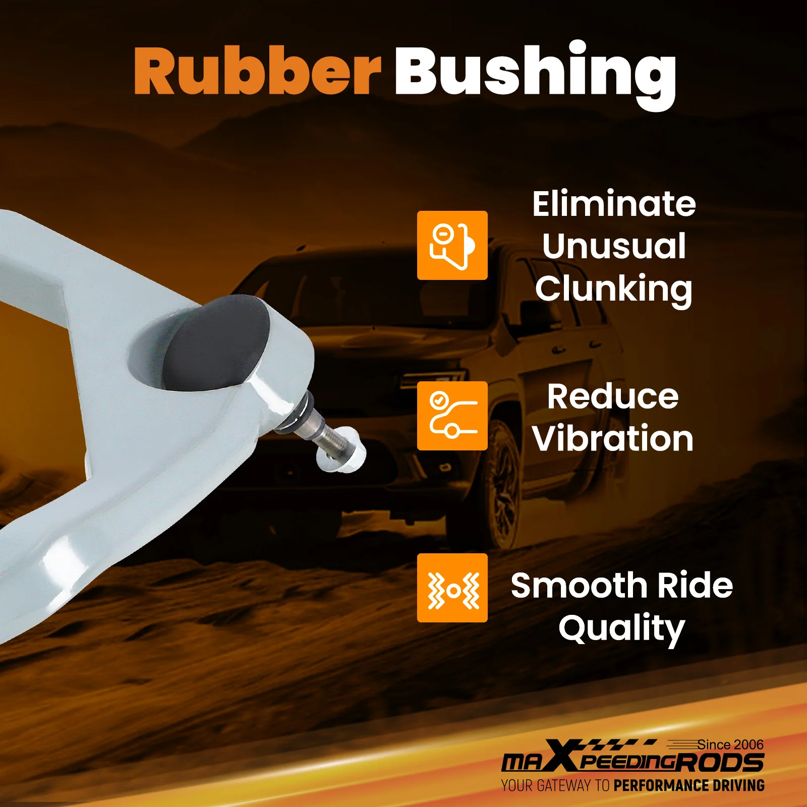 2 верхних рычагов управления с подъемом 3 5 дюйма для Chevy Silverado GMC Sierra 2500 HD 4WD 2011-19