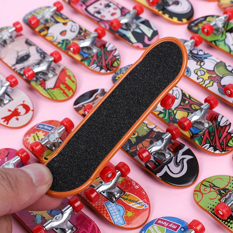 5p случайный цвет палец скейтборд матовая поверхность двойная деформирующаяся