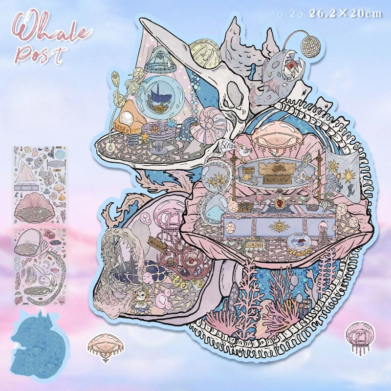 

Винтажные 3D наклейки для диорам