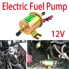 Электрический топливный насос низкого давления универсальный дизельный бензиновый топливный насос HEP-02A 12 В 24 В для автомобиля мотоцикла