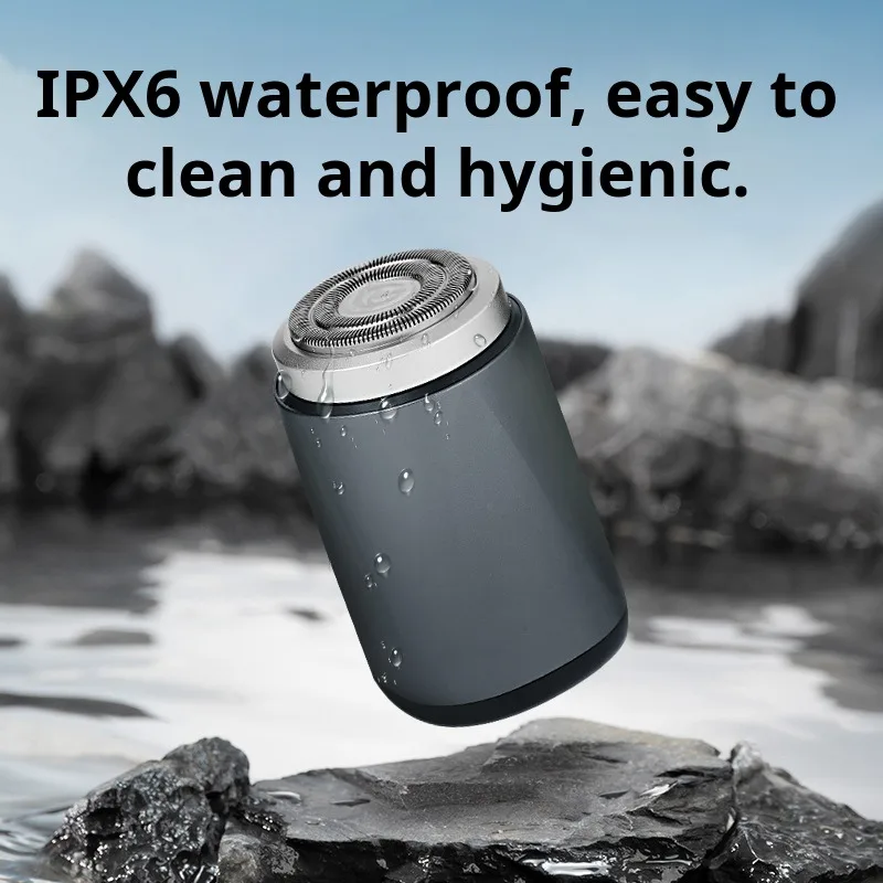 Мужская карманная портативная мини-бритва для путешествий электрическая бритва