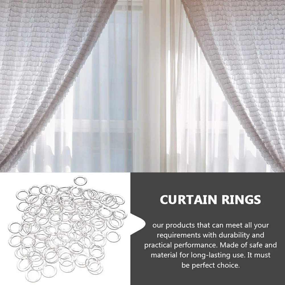 100 шт. римские оттенки кольцо для штор круг аксессуары подвесные кольца