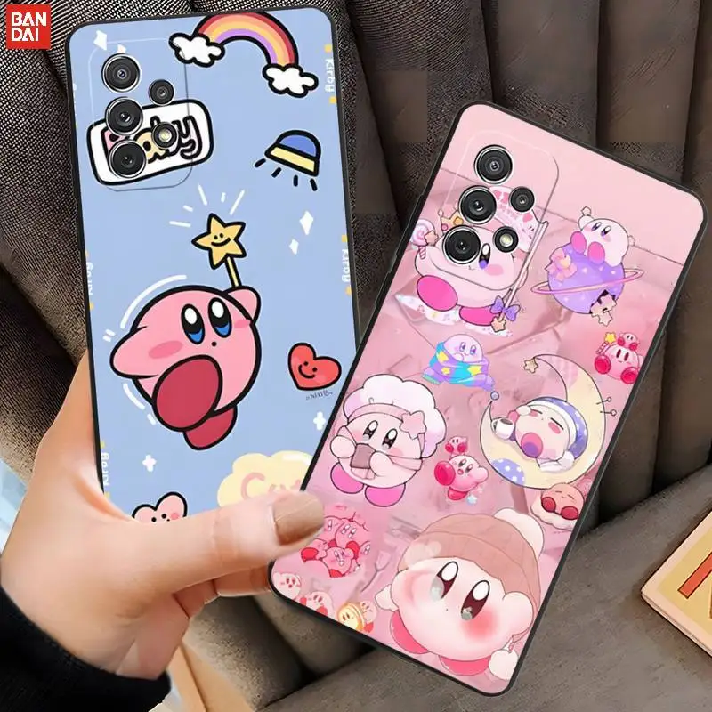 

Hot Game Kirby Cute Phone Case Fundas For Samsung A30 S A31 A32 A40 A41 A01 A10 A11 A12 A20 S E A21 A42 A70 A71 Shell Capa