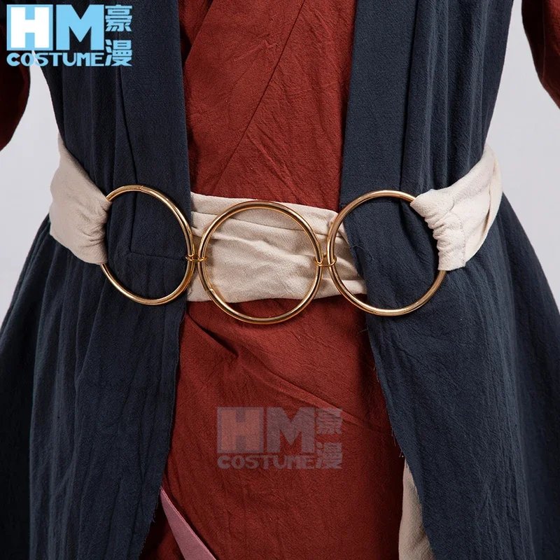 Костюм для косплея аниме Jigokuraku Aza Chobei наклейки с татуировками на ожерелье коричий