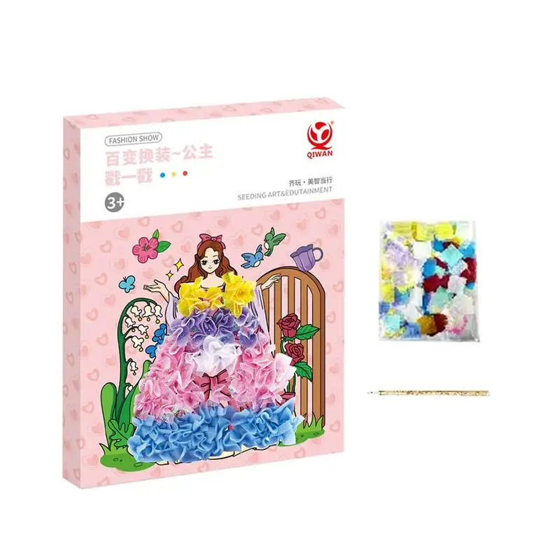 

Наклейка для платья, многоразовая книга, сделай сам, сделай сам, принцесса, тематическая одежда, книги для тренировок, сделай сам, сделай сам, развлекайся