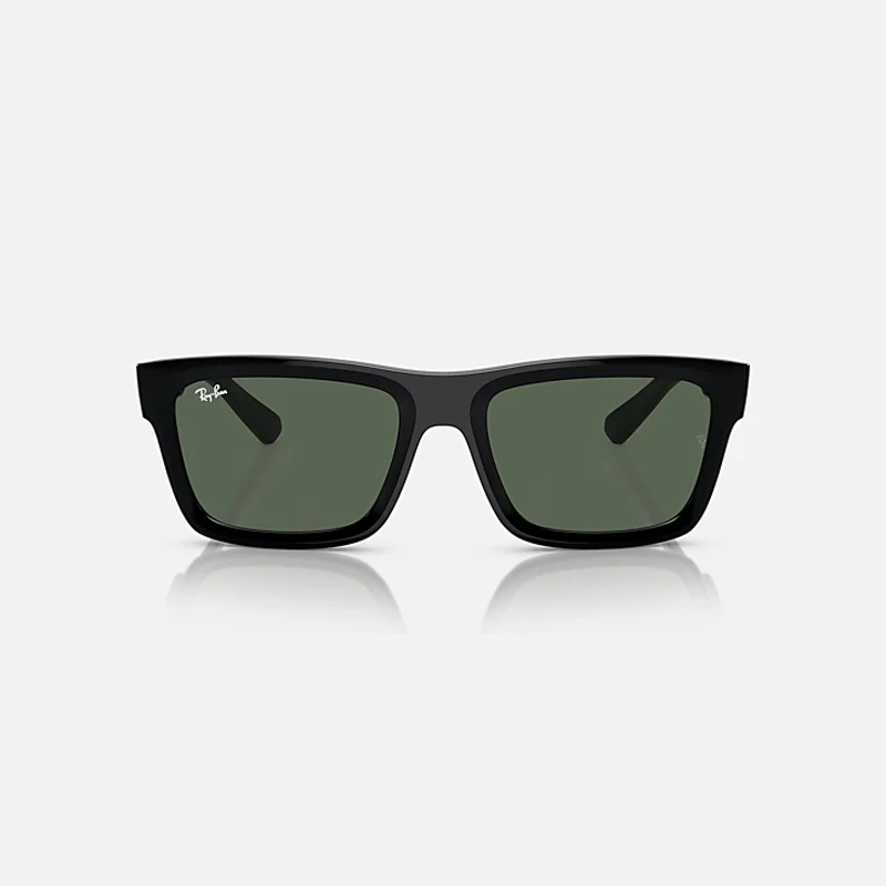 Фото Оригинальные солнцезащитные очки Rayban 4396F WARREN BIO-BASED прямоугольной формы с защитой от ультрафиолета в коробке. №2