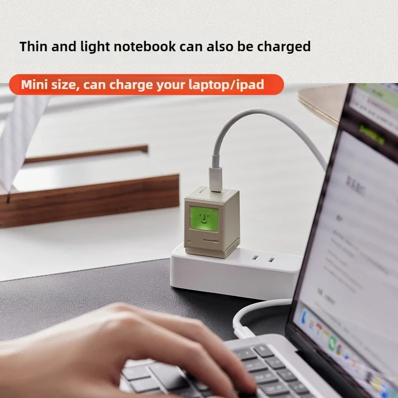 Macintosh 35 Вт нитрид галлия подходит для IPhone 15/16ProMax зарядное устройство быстрой