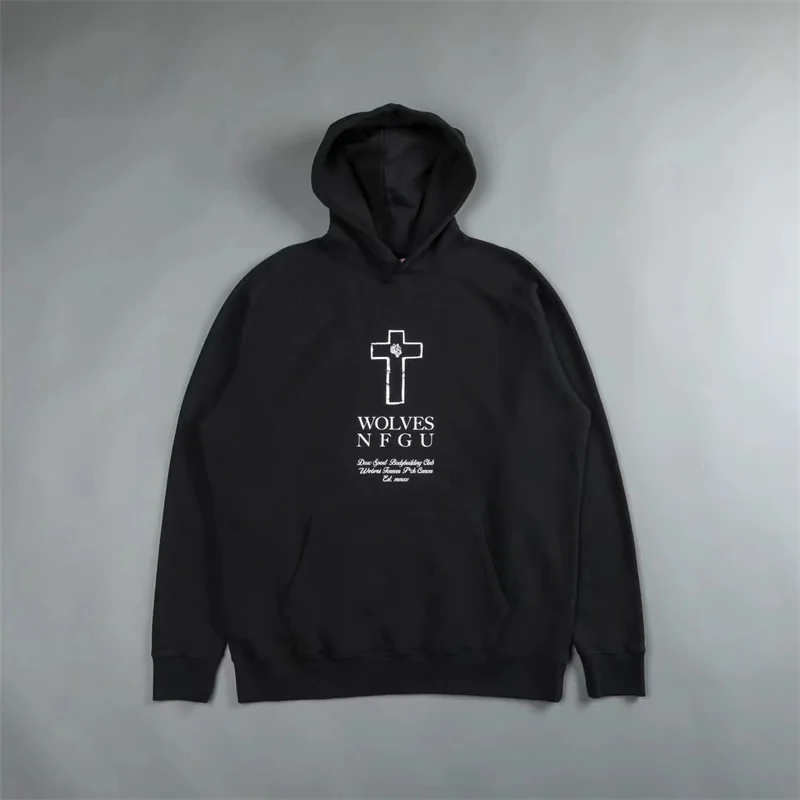 

Спортивные осенне-зимние мужские толстовки, флисовый теплый мужской свитшот, Классическая модная уличная одежда, повседневные мужские пул...