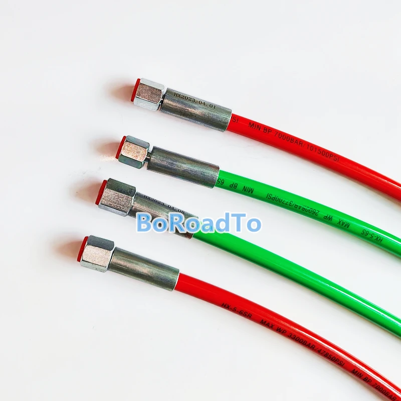 

Мягкая масляная трубка высокого давления, труба 2600 бар, 3300 бар для дизельного испытательного стенда Common Rail, гибкий шланг, часть банка тестирования