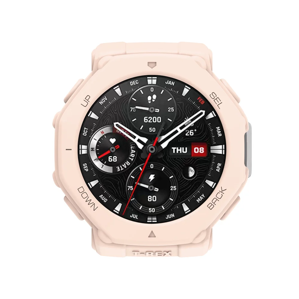 Фото Мягкий силиконовый чехол для Huami Amazfit T-Rex 3, защитный чехол, браслет, супер легкий украшение для часов, корпус для часов №4