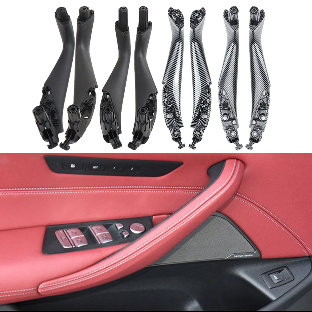 BMW 5-серия G30 G31 G38 Левая И Правая Внутренняя Дверная Ручка Из Углеродного Волокна