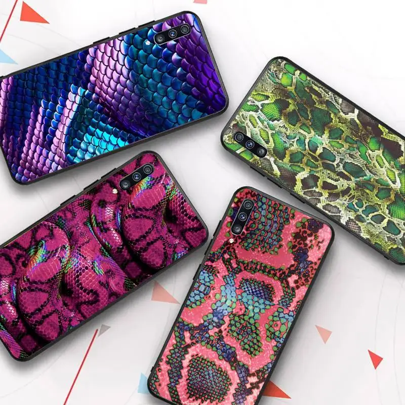 

Snake Skin Phone Case for Samsung Galaxy A 51 30s a71 Soft Silicone Cover for A21s A70 10 A30