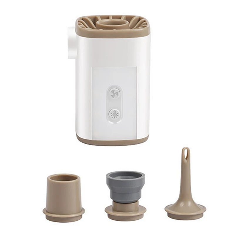 

Top!-Multifunctional Mini Electric Pump Outdoor Camping Tent Lamp Air Cushion Swimming Ring Pump Outdoor Portable Air Pump