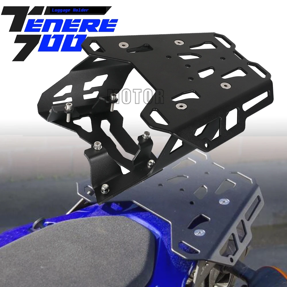 

2021 For Yamaha XTZ700 Tenere XT700Z Tenere700 2019 2020 Motorcycle Aluminum Luggage Holder Bracke luggage rack XT 700Z T7 rally