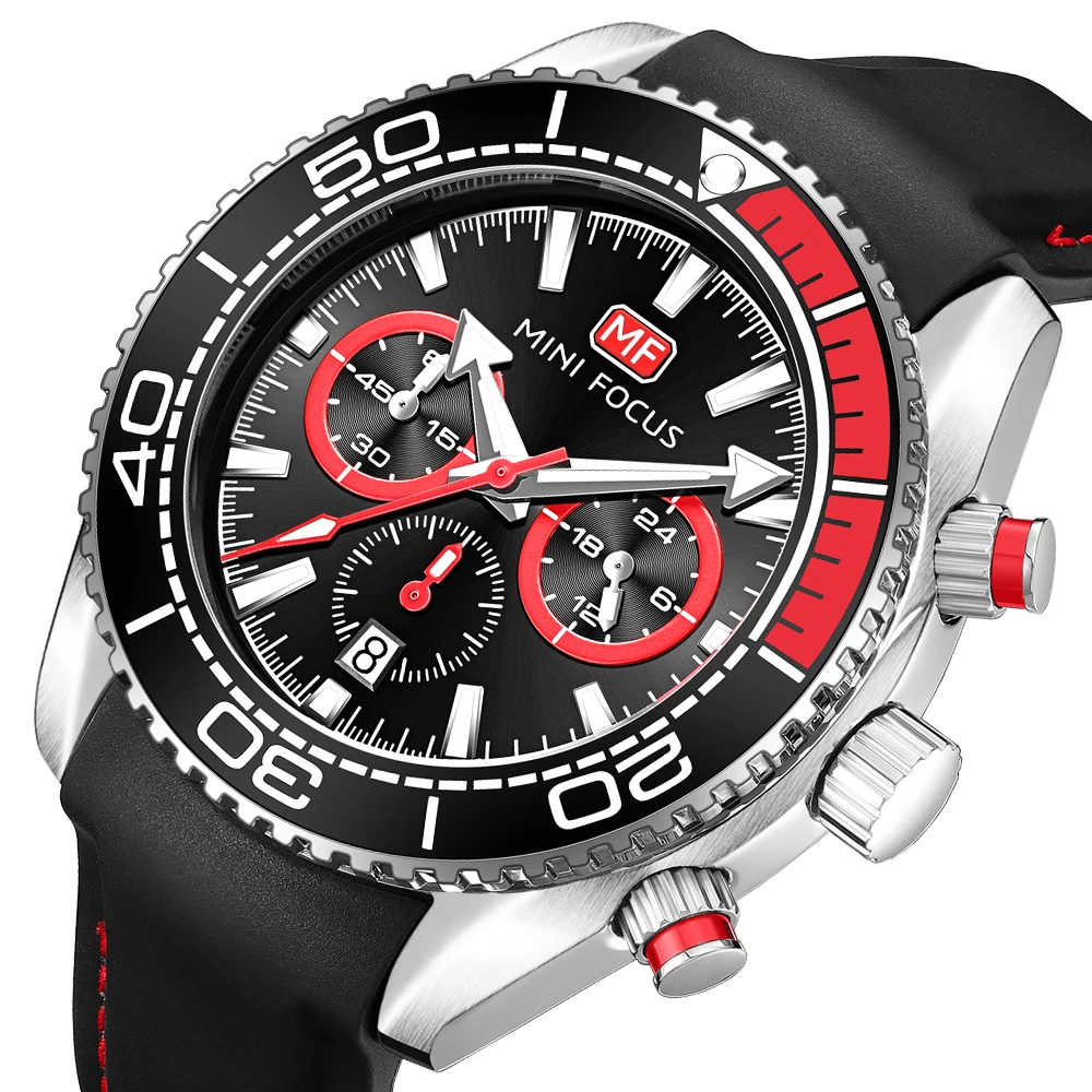 

Watch For Men Multifunction Sport Wrist Watches Luxury Brand Waterproof Relogio Masculino Reloj Hombre Silicone Strap Black 0426