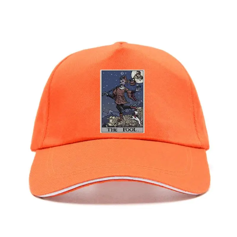 

The Fool Tarot Card Bill Hats Goth Halloween Creepy Court Jester Gothic Witchcraft For Youth Middle-Age The Old Baseball Caps