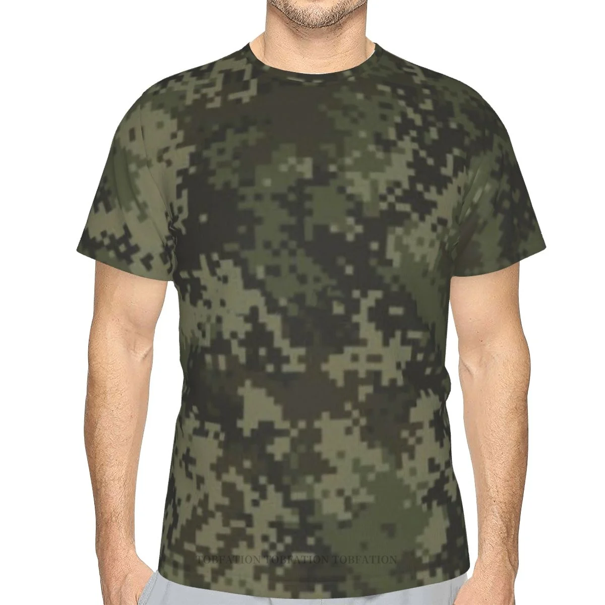 

Camo Pattern Summer Camouflage 3D Printed T Shirt For Man Unisex Polyester Loose Fitness Tops Hip Hop Beach Male Tees