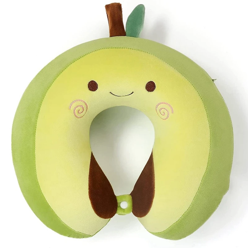 

Neck Support For Aircraft Pillow Chin, Head Tilt Memory Foam Insertion, Removable Washable Plush Cover, Neck Closure