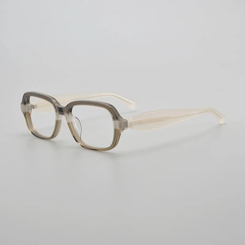 Новинка винтажная ацетатная квадратная оправа для очков мужские очки по рецепту