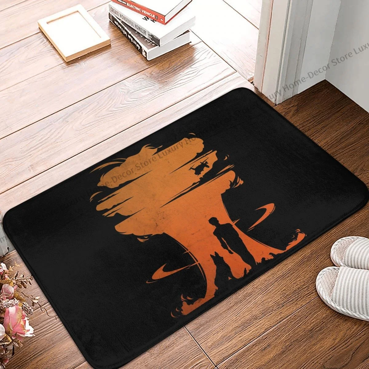 

Fallout Game Anti-Slip Doormat Bath Mat Nuclear War Classic Hallway Carpet Welcome Rug Home Decor