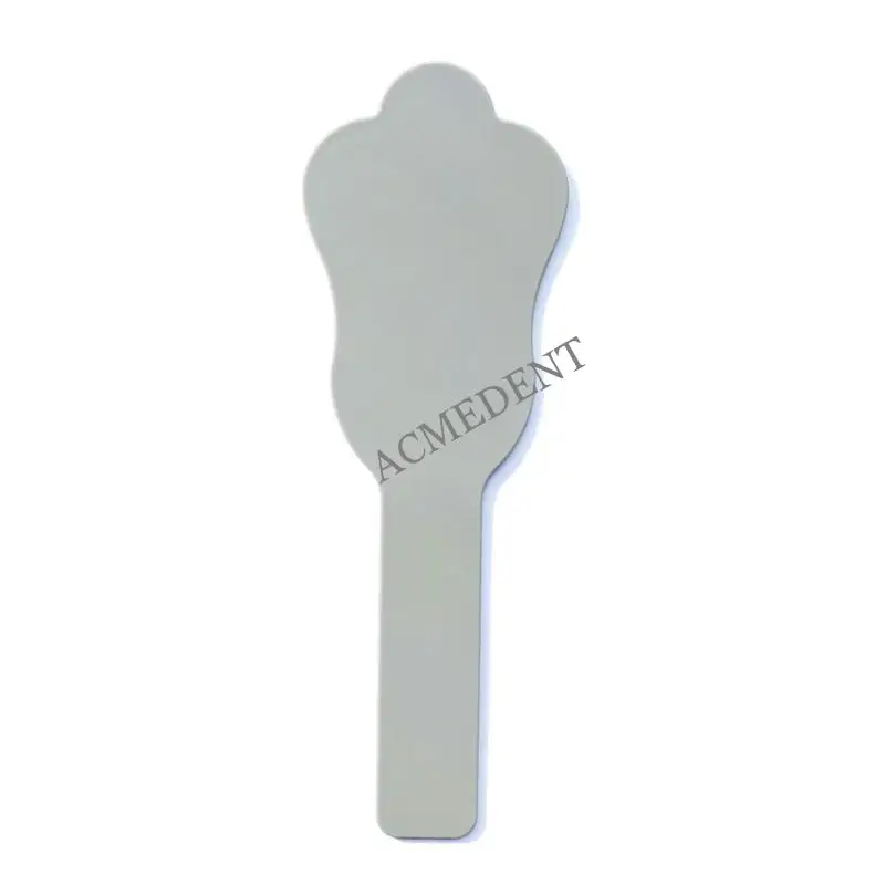 

1pcs Dental Black Silicone Board Photo Contrast Background Bendable Copper Mirro Autoclavable Dentist Tools