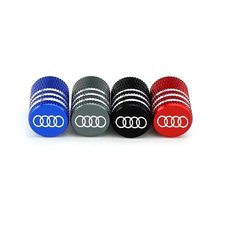 Фото Колпачки на ниппель колесных дисков для Audi Sline S3 S4 S5 S2 S1 RS4 RS5 Q3 Q5 Q7 TT A4 A6L A8 A1 A5 A9, 4 шт. №5