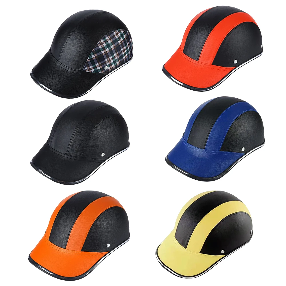 

Модные Взрослые Электрические Велосипедные шлемы с расширенными полями, бейсбольная шляпа, стильный велосипедный шлем для скутера, защитное снаряжение, оборудование для велоспорта