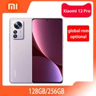Смартфон Xiaomi Mi 12 Pro, Восьмиядерный процессор Snapdragon 8 Gen 1, 128 ГБ256 ГБ, экран 6,73 дюйма 120 Гц, 120 Вт, зарядка, тройная камера 50 МП