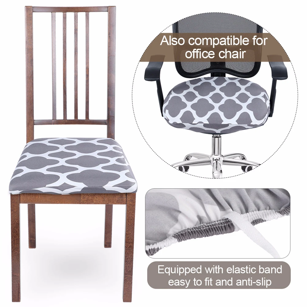 Универсальные эластичные чехлы из спандекса на стулья | Дом и сад