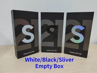 silverblackwhite original samsung galaxy s21 5g empty retail box packing box for samsung galaxy s21 plus 5g phone box s21 5g