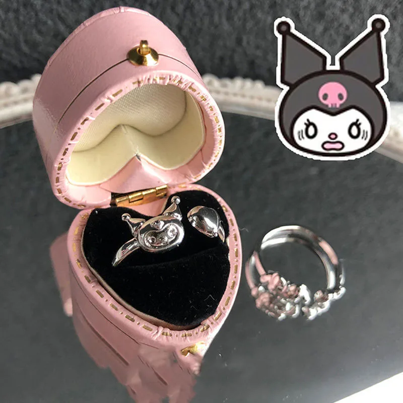 

Kawaii Sanrio Kuromi My Melody Circlet Anime Adjustable Niche Design Sense Simple Gift for Boyfriend Girlfriend Girlfriend Gift
