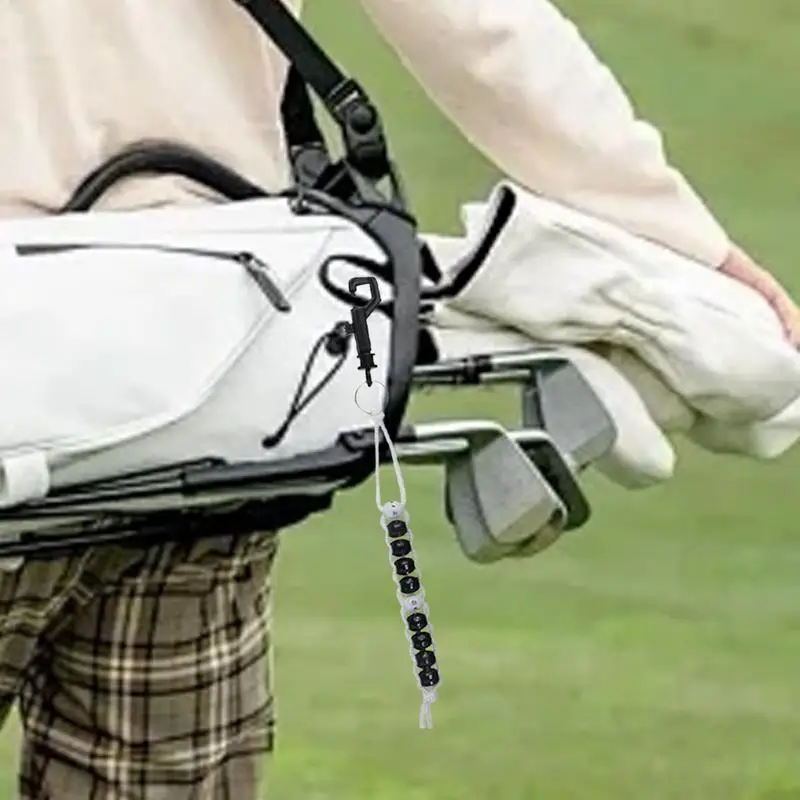 Счетчик для гольфа браслет бусины подсчета мазков счетчик очков аксессуары