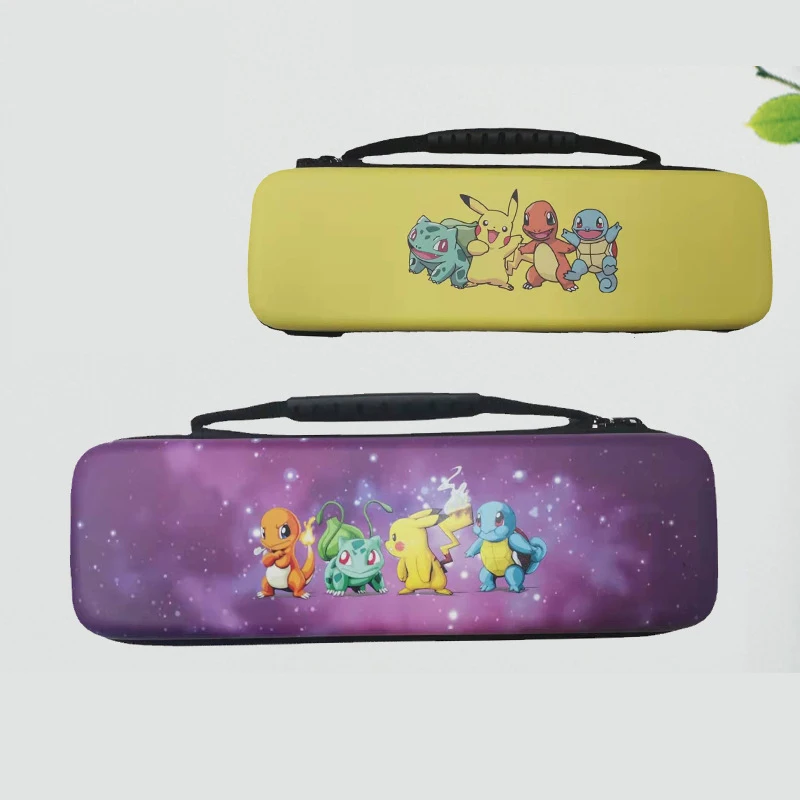 

Anime Pokémon Go Vmax Card Storage Bag Pikachu Charizard Game Card Portable Collection Handbag High Capacity Pokemon Cards Box