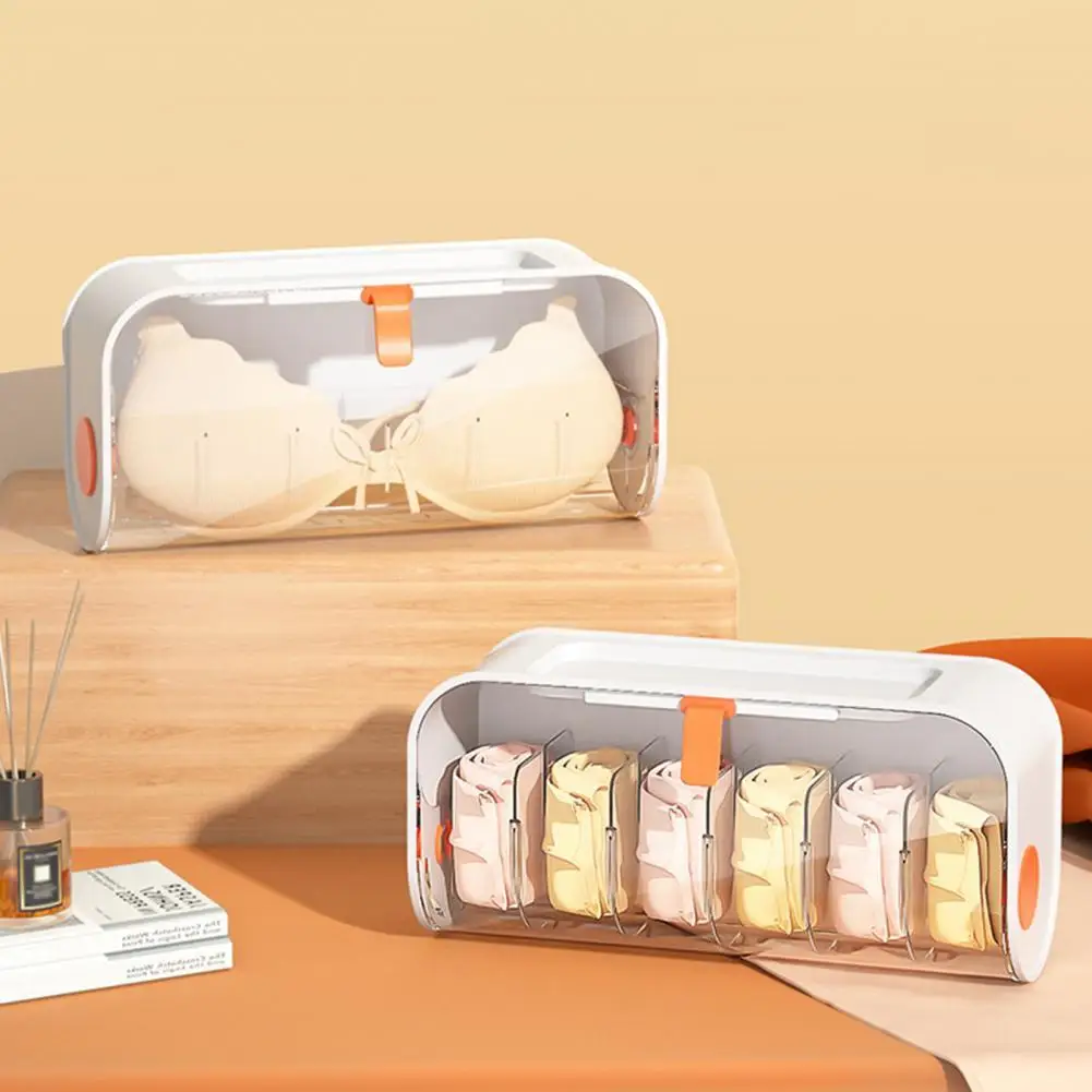 

Underwear Storage Box Simple Wall Mounted Underwear Storage Box Round Edges Multi-use Dresser Organizer