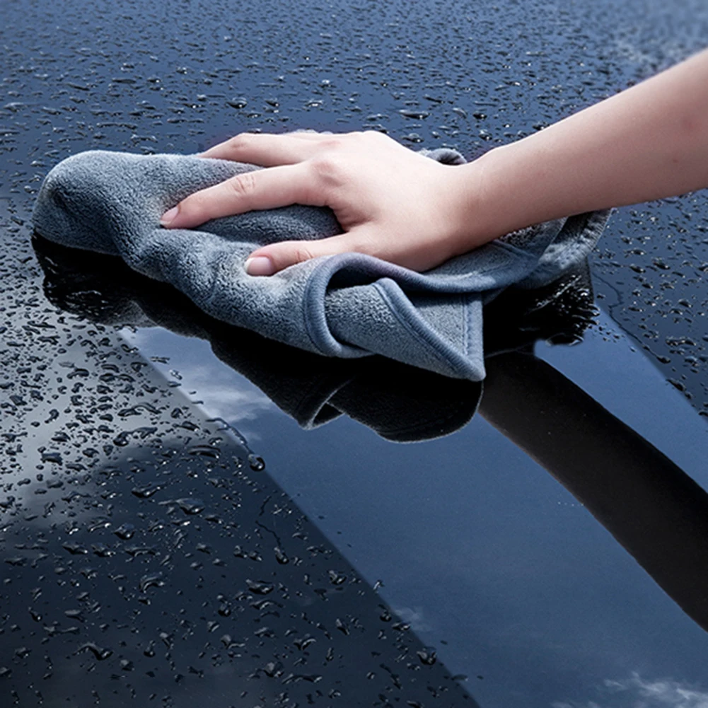 

Car Wash Microfiber Towel Super Absorption Thick Cleaning Drying Cloth Detailing Towel Automobiles Parts