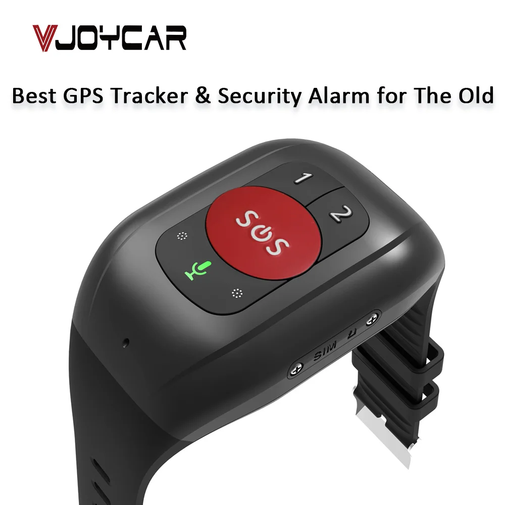 Neueste Ältere GPS SOS Uhr 4G Tracking Armband Gesundheit Temp. Management IP67 Wasserdichte Alte Menschen Locator Herbst Alarm Tracker