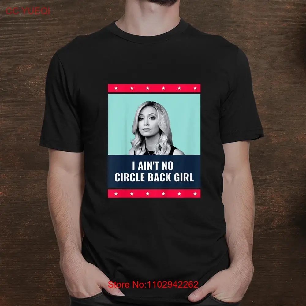 Женская Винтажная Футболка I Aint No Circle Back Girl American Kayleigh в стиле ретро