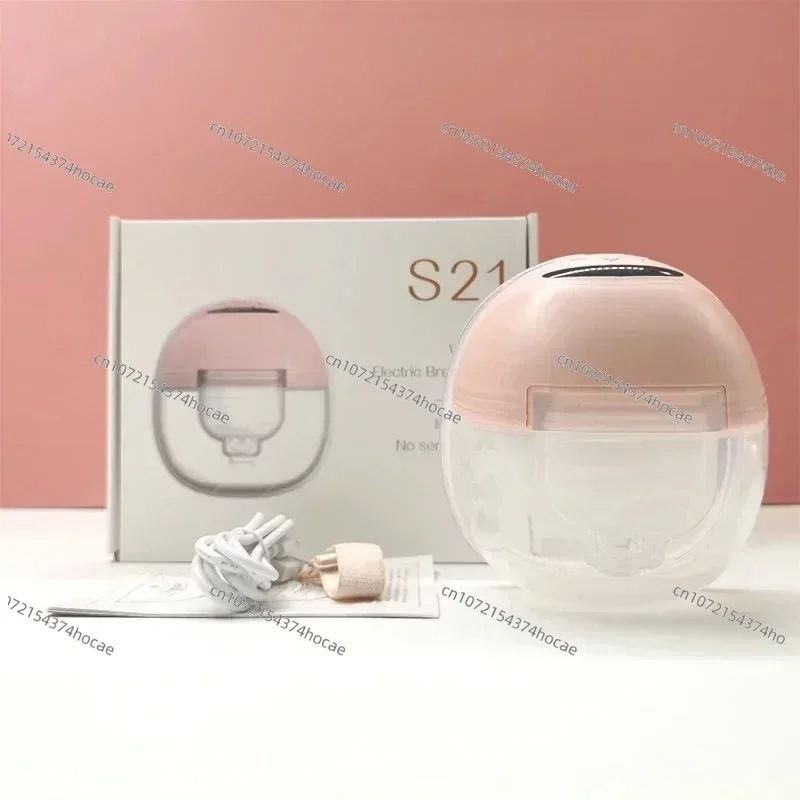 Молокоотсос детский портативный Электрический из силикона S21 электрический