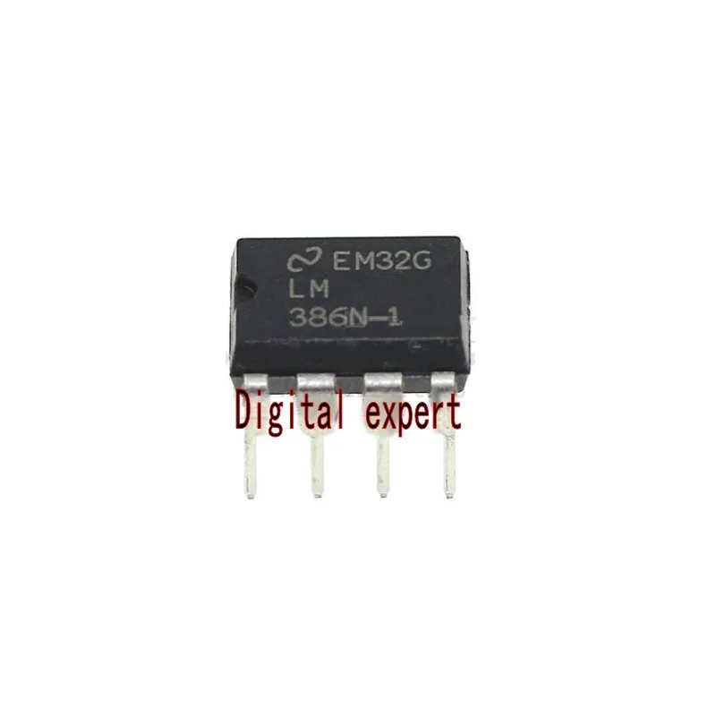 

20 Stks/partij LM386N-1 Low Voltage Audio Eindversterker Chip LM386 LM386N Lm 386N-1 Dip-8 Afa Circuit