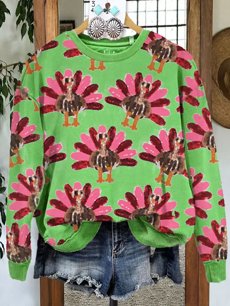 Элегантный контрастный свитшот не блестки